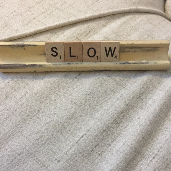 Cute Country Alphabet Letter Holder and Some Letters - Picture 1 of 6